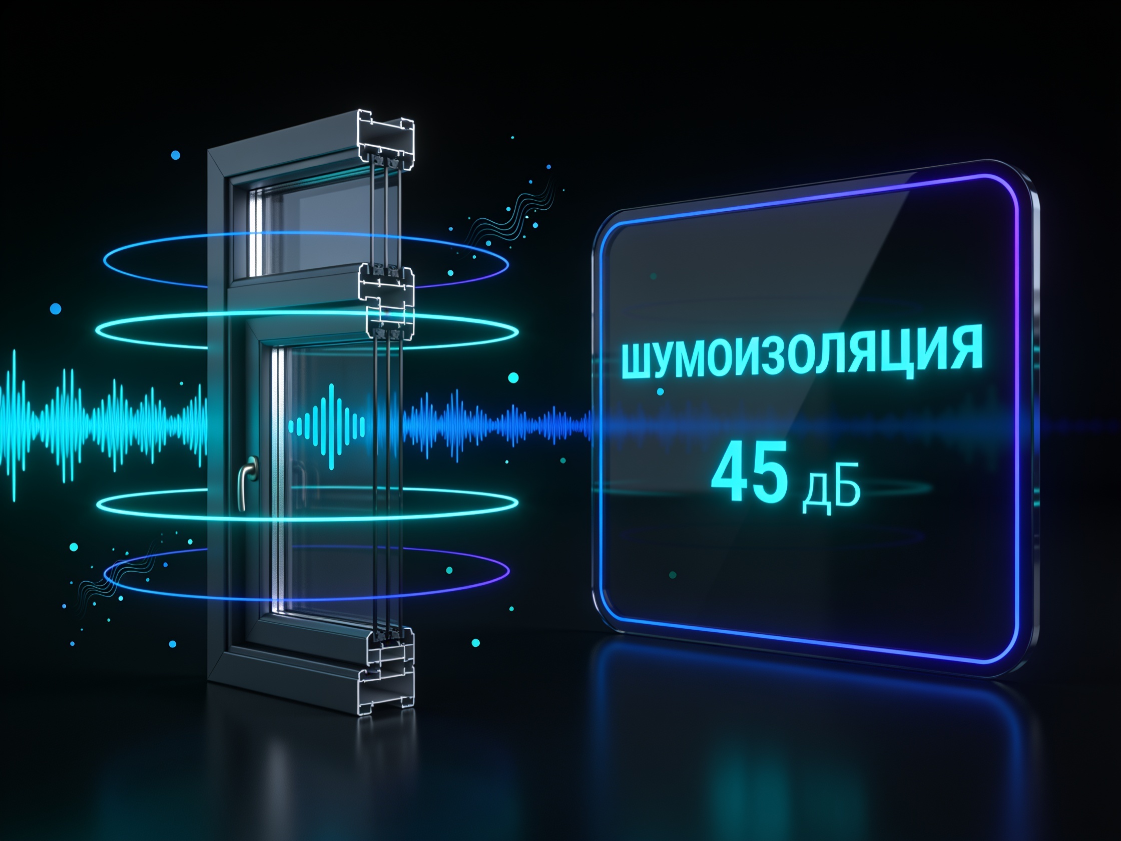 Шумоизоляция 45 дБ